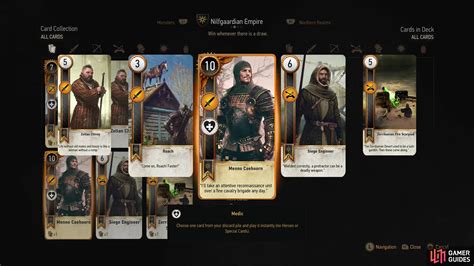 gwent playing innkeeps <q> The Innkeeper at the Crossroads has disappeared</q>