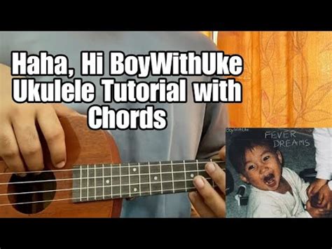 haha hi ukulele chords  Capo: 2nd fret [Intro] C G Em Bm7 [Verse 1] C Growing up I never had a lot of money G I never had a phone Always was a little hungry