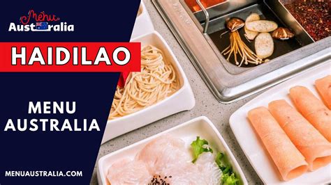 haidilao sunnybank menu  3 reviews