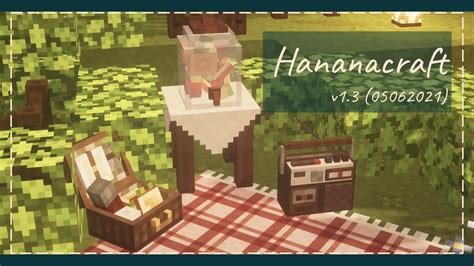 hananacraft catalogue - Hananacraft BE catalogue'※ It is necessary to import both the Hananacraft BE resource pack and the behavior pack