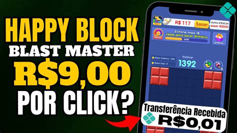 happy block blast master paga mesmo  -Amazing graphic and vision