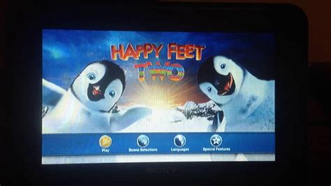 happy feet two dvd menu  But when the penguins are