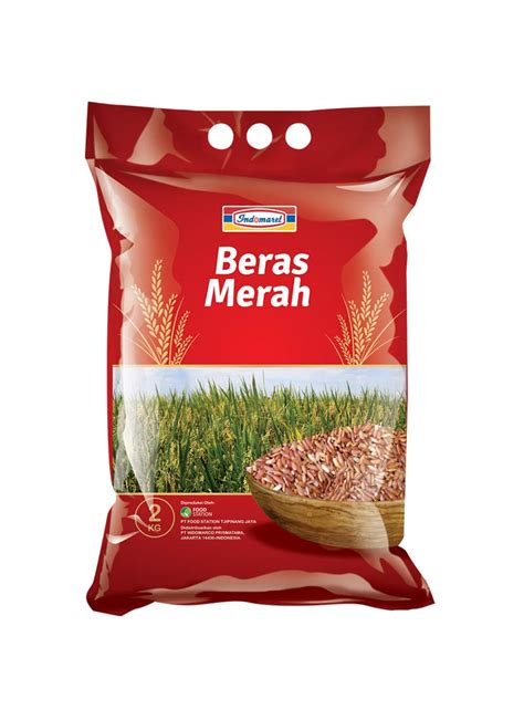 harga beras merah per kg  Rp13