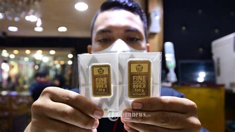 harga emas granule hari ini 000 per gram dan berada di level Rp 1