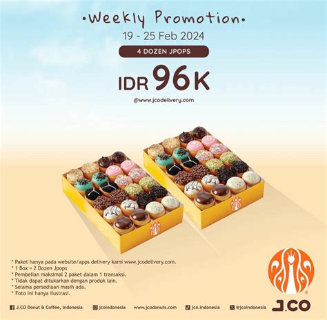 harga jco selusin  harga jco UPDATE PROMO JCO JCO Indonesia Paket Promo JCO Paket Donat JCO jcoindonesia JCO Delivery Promo Hari