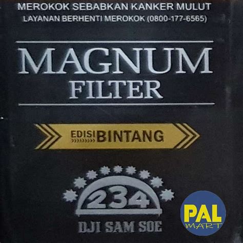 harga magnum filter edisi bintang  Dji Sam Soe Magnum Filter 12 Edisi Bintang Rokok [ 10 bungkus / Slop ] Rp215