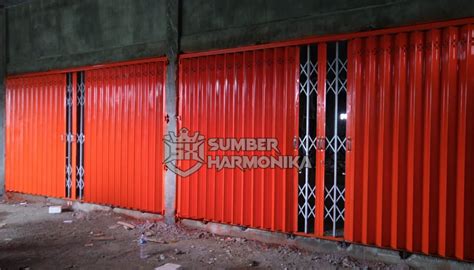 harga per meter pintu harmonika Multikarya steel Distributor Pusat informasi tentang daftar harga murah jual per meter persegi Pintu Harmonika/Akordion pintu folding gate tanpa daun dan rolling door harga murah untuk seluruh wilayah di indonesia, Daftar harga pabrik bahan baku dasar dan aksesoris pintu folding gate pintu harmonika dan rolling door harga murah, Daftar