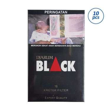 harga rokok djarum black 1 bungkus A Rokok Filter Ice, L A Rokok Filter Lights Menthol, dan L A Rokok Filter Light isi 16 batang diharga yang sama yakni Rp27