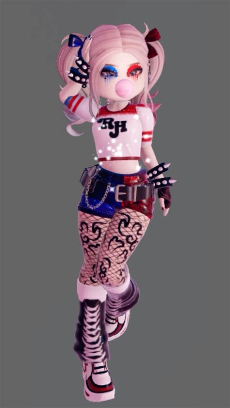 harley quinn royale high outfit 99