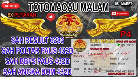 hasil toto macau malam ini 00 Wib)