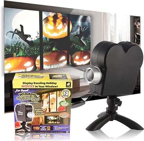 hazel halloween projector  It's a delightful, frightful addition to a mantel or table