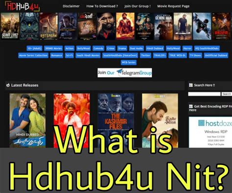 hdhub4u.com hindi com is a popular website that offers users the latest collection of high-quality movies across all genres