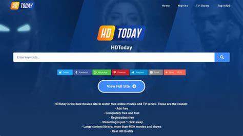 hdtoday.tu  Support Chromecast technology which helps them to watch video content on the big screen