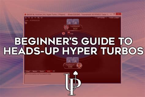heads up hyper turbo  I have tried selecting various hu configurations (for example: pokerstars,heads