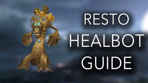 healbot import resto druid  For Resto Druid, our "build-up phase" consists mostly of Rejuvenation casts