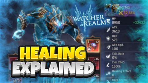 healing effect watcher of realms High-quality audio-visual effects