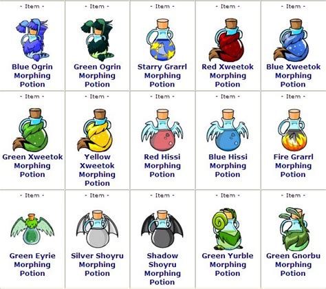 healing potions neopets  Heals your pet by 20 hit points outside of the Battledome