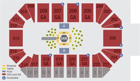 heartland event center seating chart  The seating arrangement is divided into six distinct sections, each with its own unique flavor