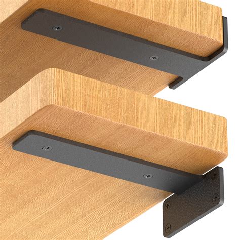 heavy duty floating shelf brackets screwfix 8 in