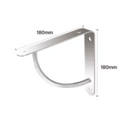 heavy duty shelf brackets screwfix  Buy Shelf Brackets at Screwfix