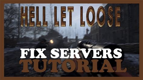 hell let loose dedicated server  Want no teamkilling, bake it into the game