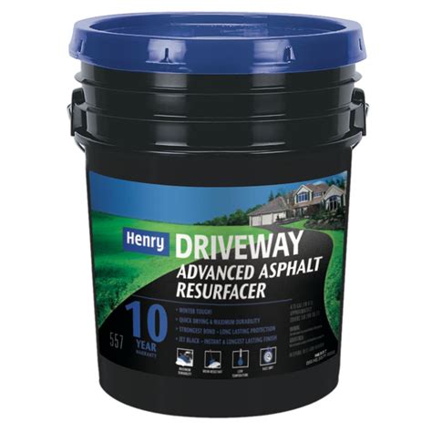 henry driveway advanced asphalt resurfacer  Black Knight ® Airport+ All Season Asphalt Driveway Sealer is a rubberized asphalt emulsion driveway sealer