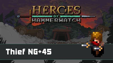 heroes of hammerwatch thief  [1] It was released for Linux, Microsoft Windows and OS X in August 2013, followed by released for Nintendo Switch, PlayStation 4 and Xbox One in December 2017