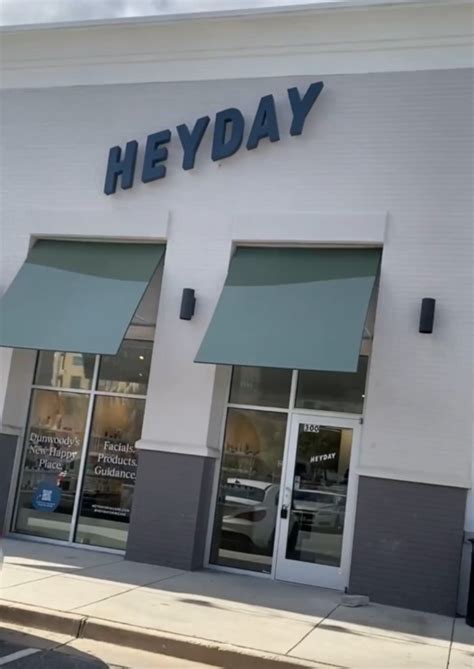 heyday facial Heyday is a skincare services shop that offers online booking and customized facial treatments