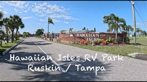 hideaway rv park ruskin fl 2206 Chaney Drive , Ruskin , FL 33570 800-607-2532 Review (0) Now is the perfect time to come get away from it all near beautiful Tampa