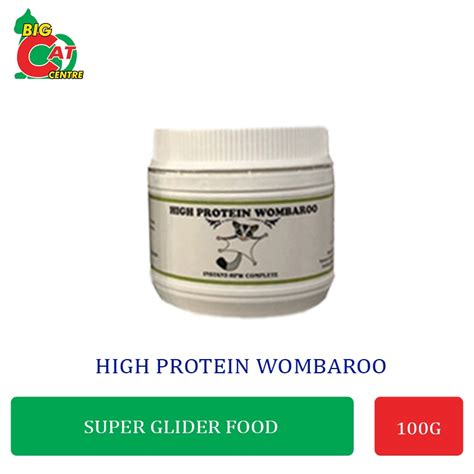 high protein wombaroo powder  This diet includes all the major ingredients from the original High Protein Wombaroo diet that is trusted and fed to sugar gliders worldwide