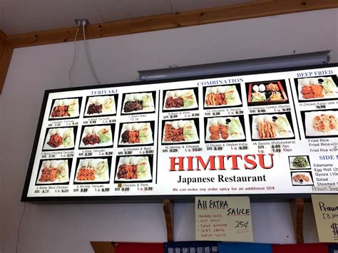 himitsu teriyaki menu  Anthony's HomePort