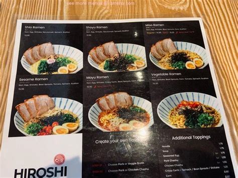 hiroshi japanese ramen - richmond menu  Clean and Fast services