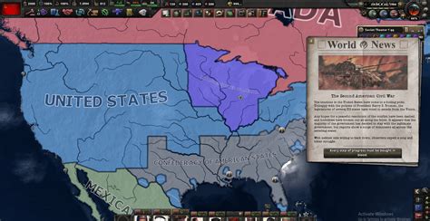 hoi4 unaligned states of america Focus on taking back the east ASAP then move to the west, as some more states in the Midwest will secede too but they're not worth much