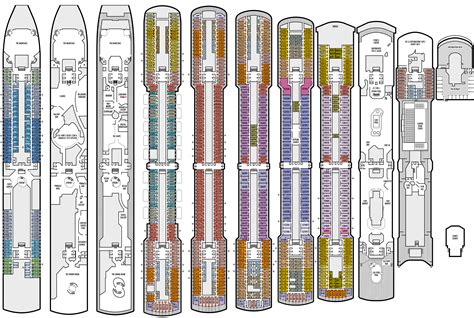 holland america oosterdam deck plan  ms Rotterdam deck 6 plan (Mozart-Cabins) layout - review of all facilities