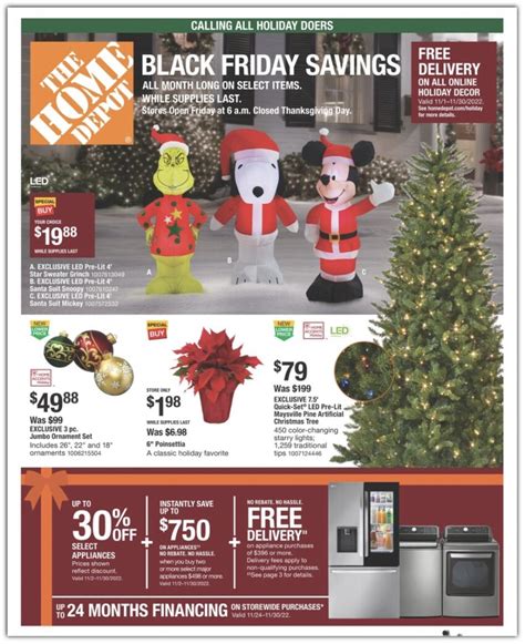 home depot black friday 2022 ad pdf  Stay tuned for 2022 deals! 1