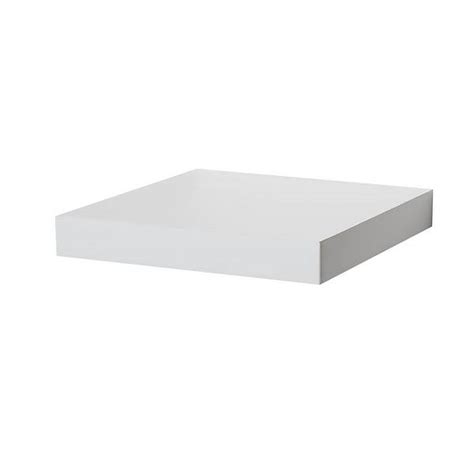 homebase white shelves  Modular Gold & White 3 Shelf Small Shelving Unit