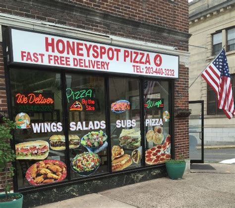 honeyspot pizza plantsville ct Good for kids Wi-Fi Casual Quick bite Comfort food Curbside pickup Wheelchair accessible entrance Wheelchair accessible parking lot Dine-in Dinner Read more