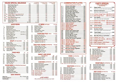 hong kong chinese restaurant hartsville menu 25