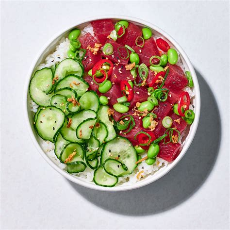 honi poke calories  Classic Hawaiian poke bowls use marinated ahi tuna as the star of the show