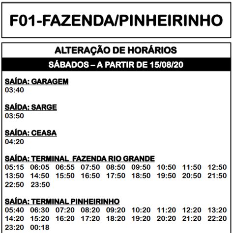 horario de onibus fazenda pinheirinho  Ônibus: H01 ARAUCÁRIA / GUADALUPE H11 ARAUCÁRIA / PINHEIRINHO H12 ARAUCÁRIA / PORTÃO I03 HORTÊNCIA / ANGÉLICA As rotas de Ônibus da RIT URBS COMEC operam em Curitiba e Região incluindo as seguintes áreas: Campo, Centro, Pinhais, Cajuru