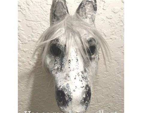 horse therian mask  fur cat toy