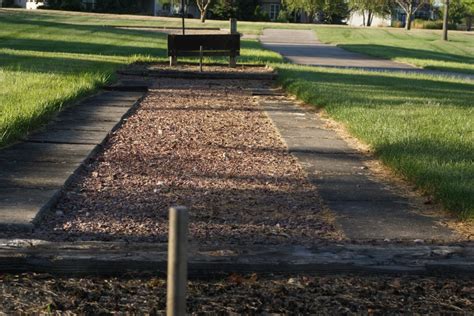 horseshoe pit stakes  Step TWO – Nailing the pressure treated beams together with galvanized nails