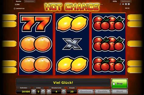 hot chance online spielen  umso größer die Chance öfter Gewinne zu bekommen