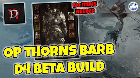 hota thorns build d4  The FASTEST Leveling build for Season 2 Barbarians from level 1-50