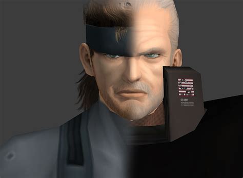 how old is solid snake A 23 year old Solid Snake beat a 60 year old Big Boss