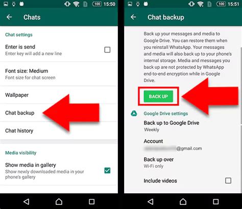 how to backup gb whatsapp chats  Step 3: Navigate to Chats