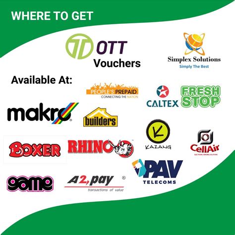how to buy ott voucher using fnb ewallet  How to buy OTT voucher without app? Go to and select a value of OTT Voucher that you wish to purchase between R10