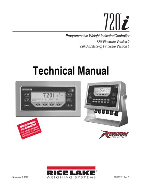 how to calibrate a rice lake 720i scale  MSRP: $195