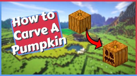 how to carve a pumpkin in minecraft  Pie pumpkin minecraft inventory move step boxI'm gonna try the peeling method this year, I think you need to use a spoon to scrape the inside flat before you cut just the skin