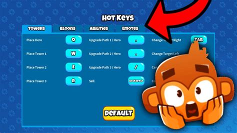 how to change hotkeys in btd battles 2  Plus exclusive towers and hero tower as well!